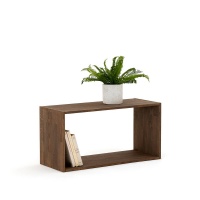 Полка Из массива дуба Edgar единый размер каштановый LA REDOUTE INTERIEURS  фото, kupilegko.ru